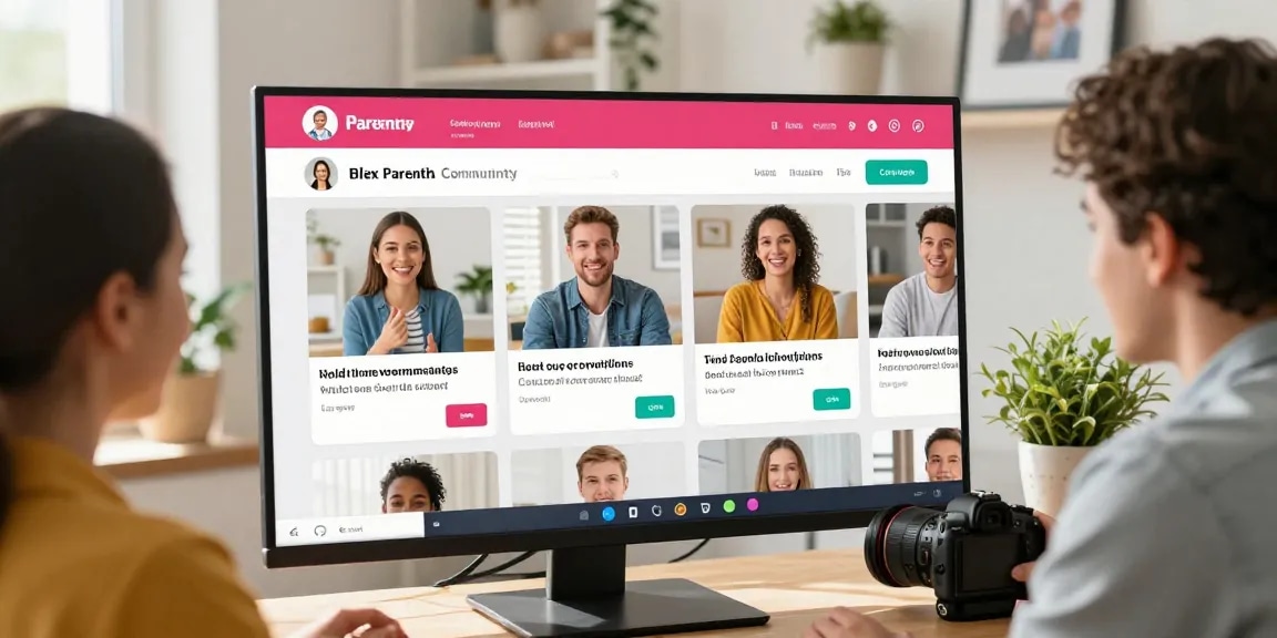 Rokok88 online parenting forum where diverse parents share tips and experiences in a warm and inviting setting