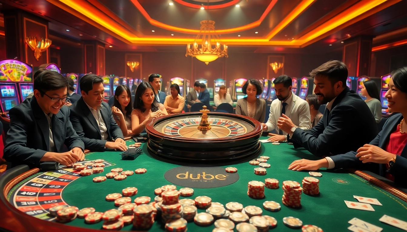 Experience the thrill of gambling at du88.bike with engaging casino tables and exciting gaming elements.