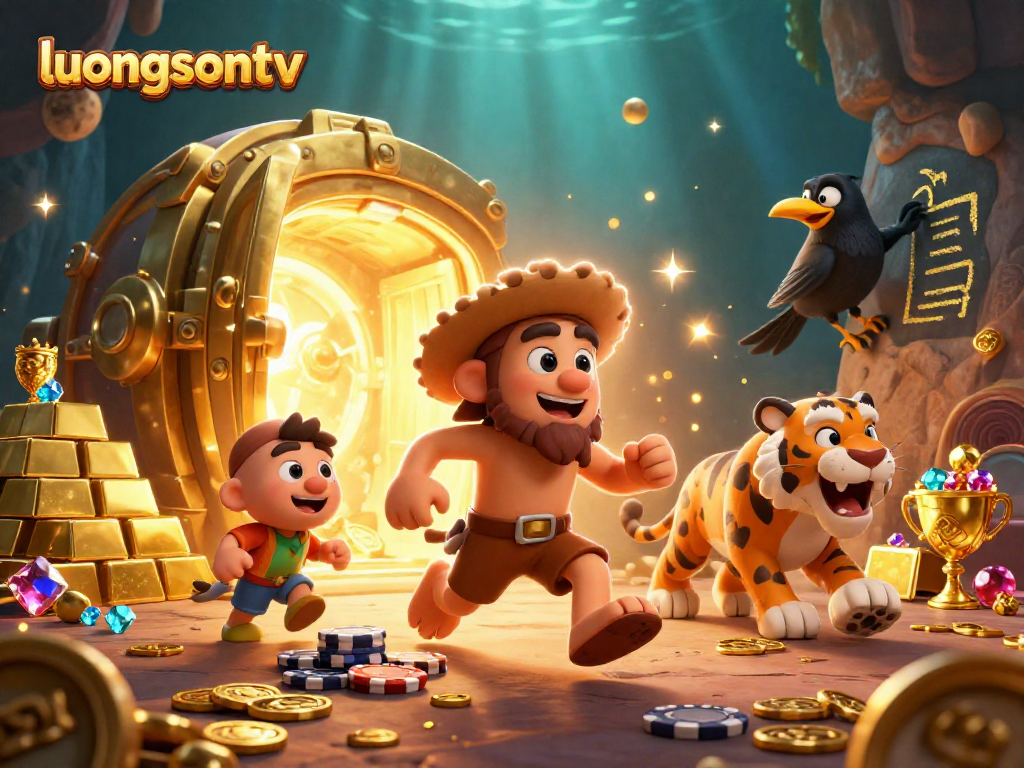 Experience the thrill of betting with luongsontv in a vibrant 3D prehistoric casino scene.