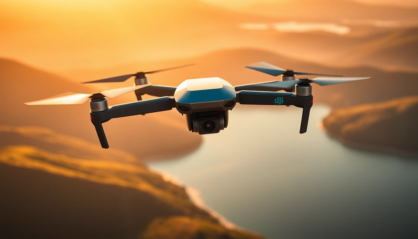 Dji mavic 3 enterprise showcasing advanced aerial capabilities over stunning landscape.