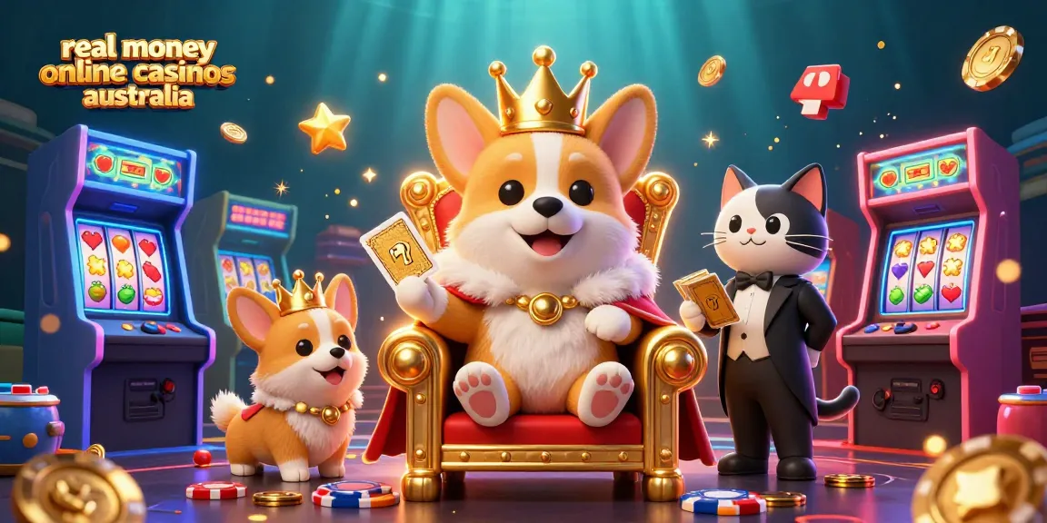Experience the charm of real money online casinos Australia with vibrant characters and gaming elements.