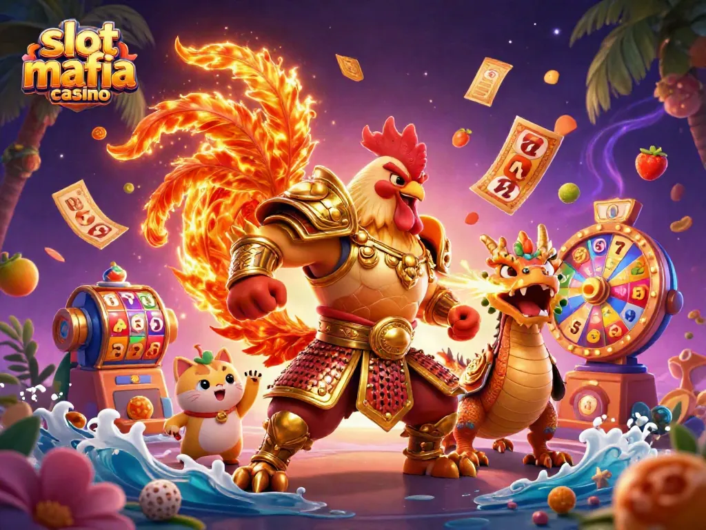 Engage with slot mafia casino featuring vibrant slots, lucky symbols, and dynamic gaming elements.