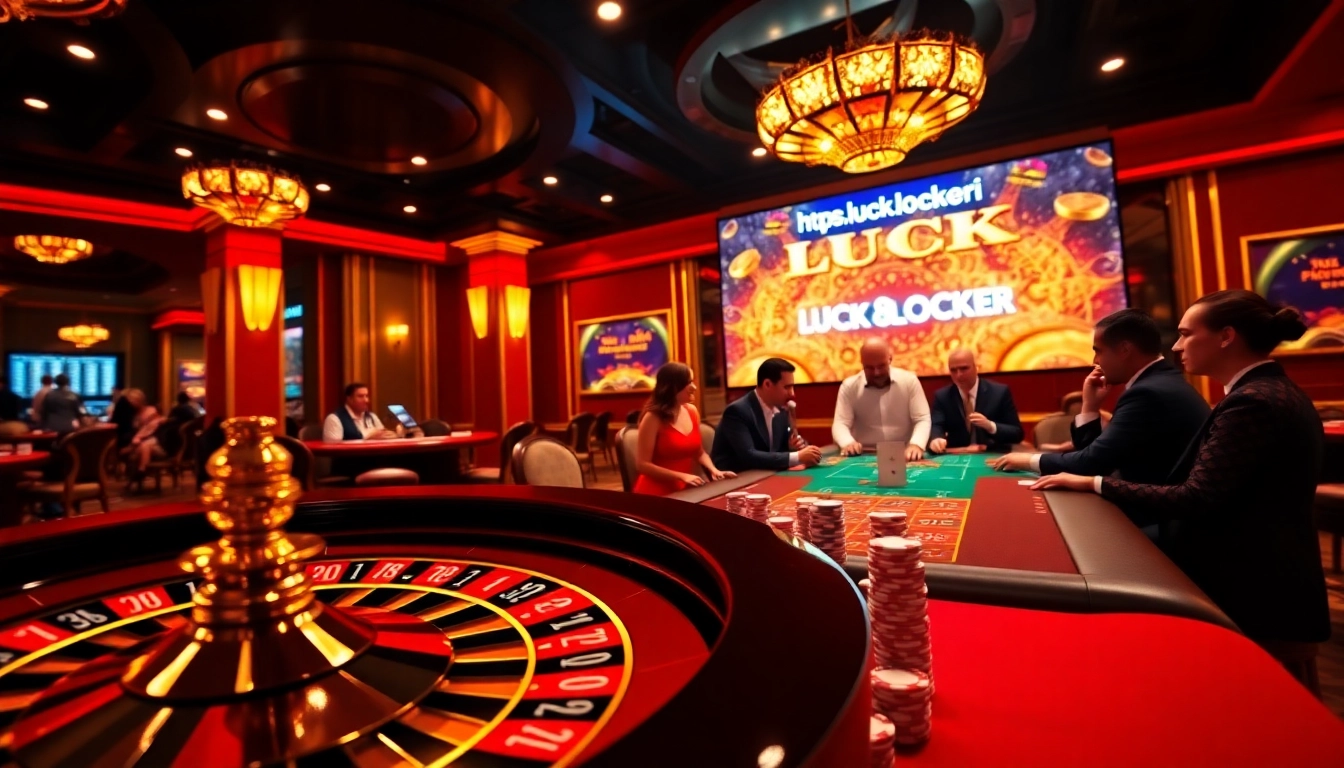 Experience thrilling gambling at https://luck8.locker/ with vibrant casino tables and live poker action.