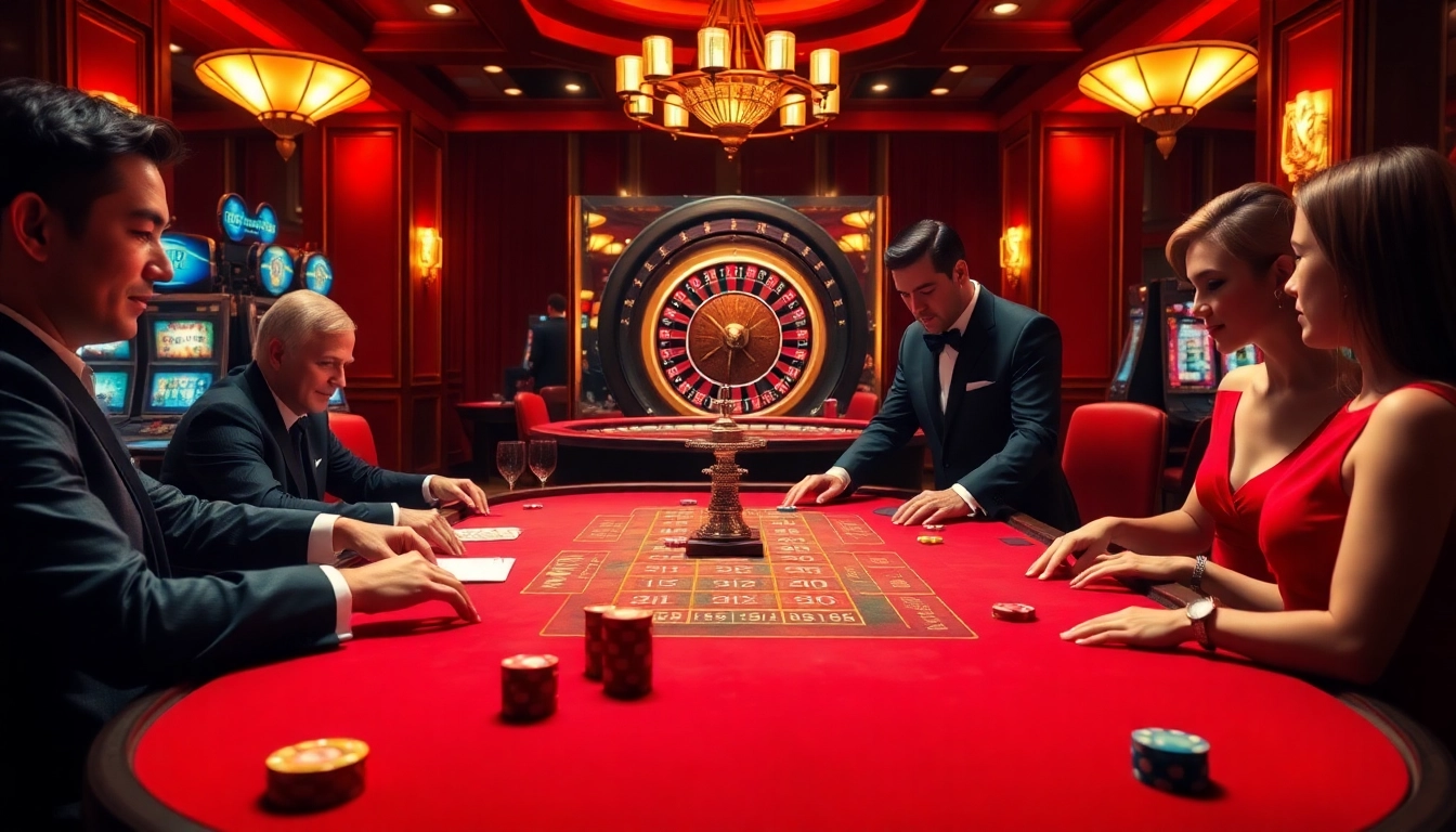 Exciting gameplay at 888vi casino with vibrant tables and professional croupiers.